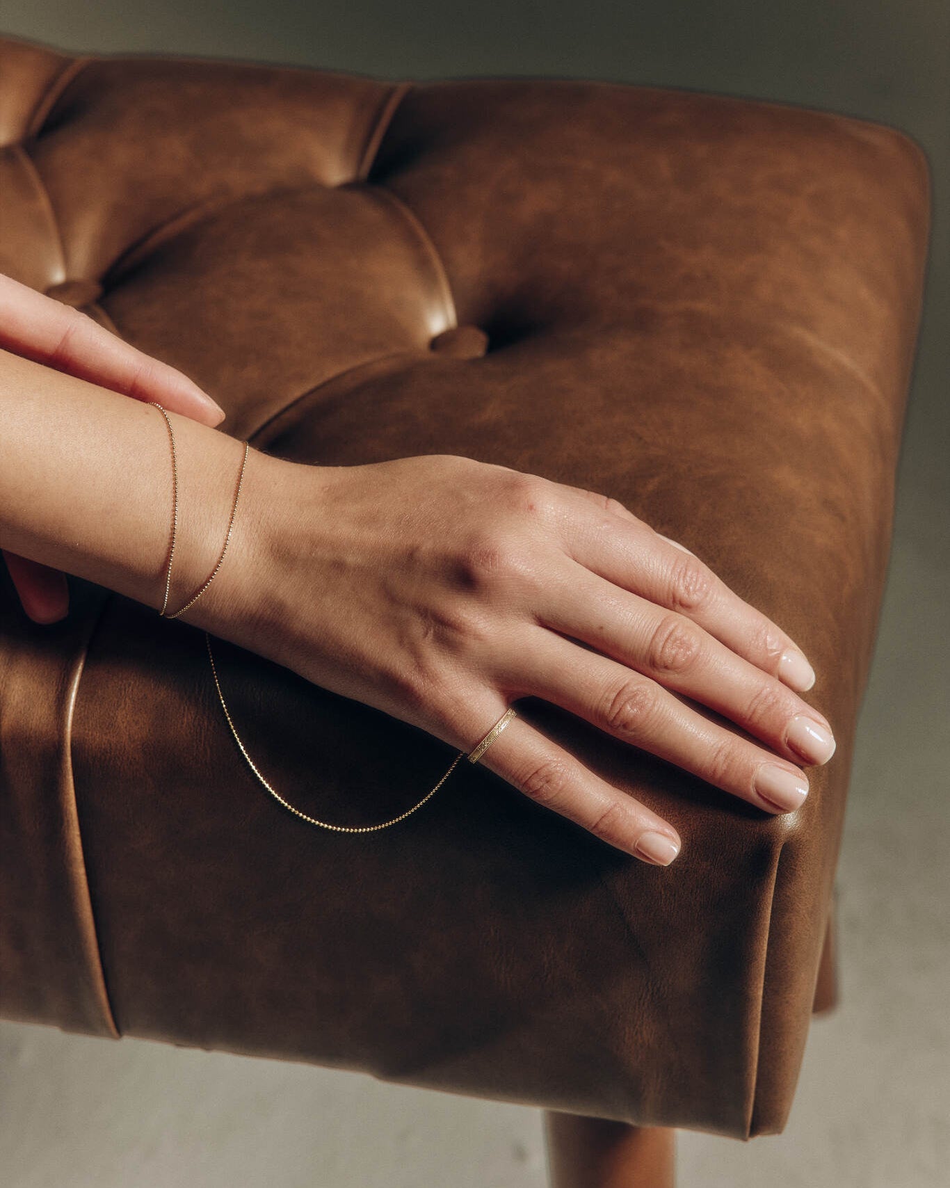 Zéje Fine Jewelry - Anaïs Hand Chain - Fine Jewelry